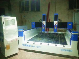 那曲巴青县HW1825双头重型石材雕刻机